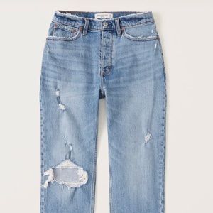 Abercrombie Curve Love Dad Jeans